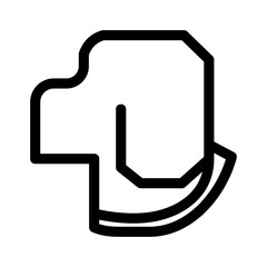 dog icon or logo isolated sign symbol vector illustration - high quality black style vector icons
