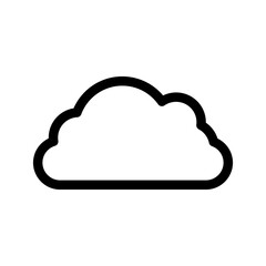Cloud Icon Vector Symbol Design Illustration