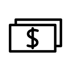 Money Icon Vector Symbol Design Illustration