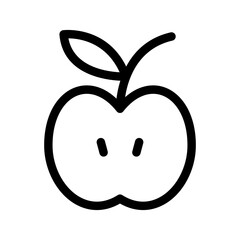 Apple Icon Vector Symbol Design Illustration