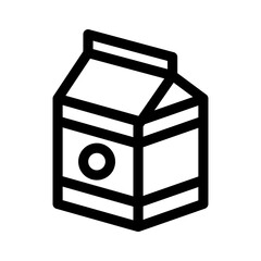 milk icon or logo isolated sign symbol vector illustration - high quality black style vector icons
