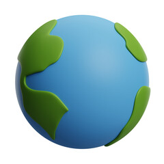 earth 3d illustration