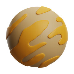 mercury 3d illustration