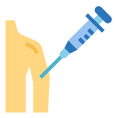 injection flat icon style