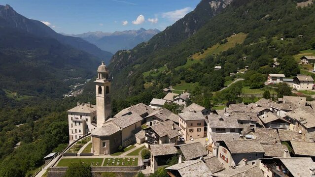 Soglio by Drone