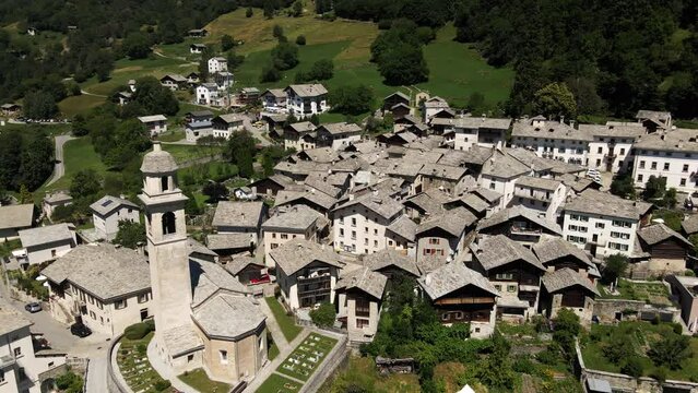 Soglio by Drone