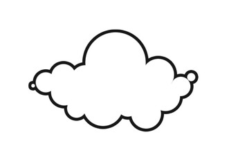 3d clouds isolated on a transparent background. Royalty high-quality free stock PNG image of Cartoon cloud shapes for games, animation, web. Cute cloud background 3d illustration