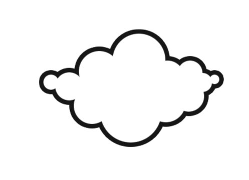 3d clouds isolated on a transparent background. Royalty high-quality free stock PNG image of Cartoon cloud shapes for games, animation, web. Cute cloud background 3d illustration