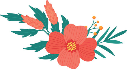 Flower Bouquet Illustration