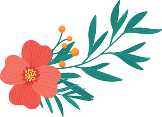 Flower Bouquet Illustration