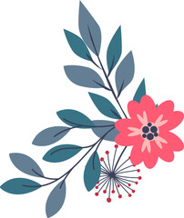 Flower Bouquet Illustration