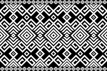 Seamless oriental geometric ethnic pattern for background or wallpaper. Carpet
