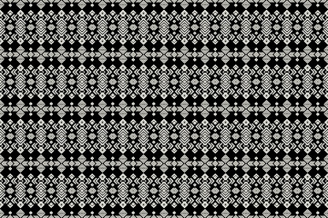 Seamless oriental geometric ethnic pattern for background or wallpaper. Carpet
