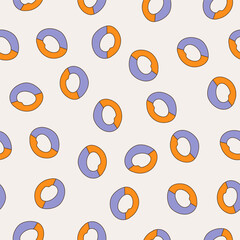 Seamless pattern, multipurpose use. Abstract colorful background design