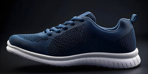 Step up your Style with Zipper-Designed Runner Shoes: A UI/UX Approach for Light and Dark Blue Color Options