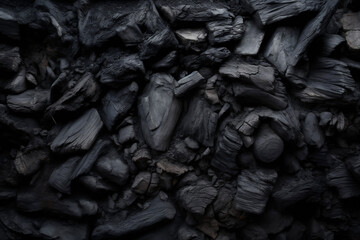 charcoal textured background generative ai