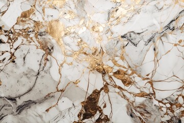 Luxury White and Gold Marble texture background 