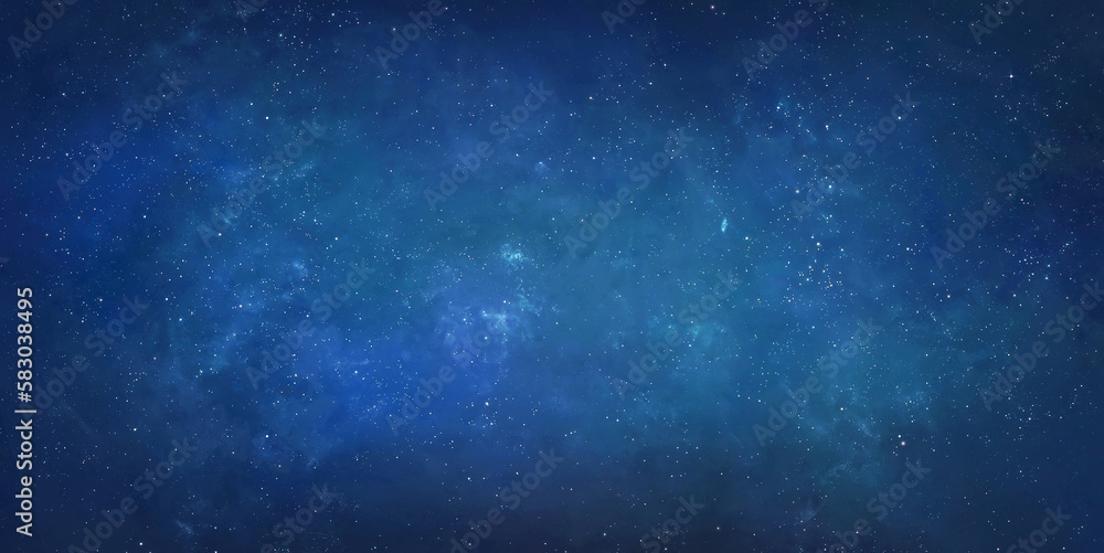 Wall mural stars in space. starry sky wallpaper. galaxies and stars. cosmic landscape.