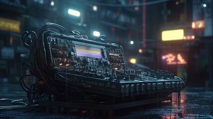 Cyberpunk Command Machine
