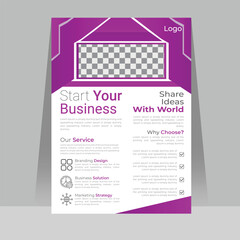 Flyer design company business idea creative marketing design social media flyer