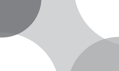 Grey color circles background with overlap layer. For wallpaper, cover, banner, poster, placard and presentation. Gray abstract background for business card and flyer template, vector illustration 