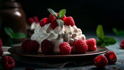 Enjoy the Perfect Combination of Raspberry, Strawberry and Cream in this Dessert