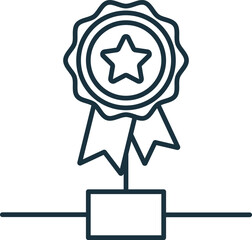 Monitoring line icon. Simple element from internet security collection. Creative Monitoring outline icon for web design, templates, infographics and more