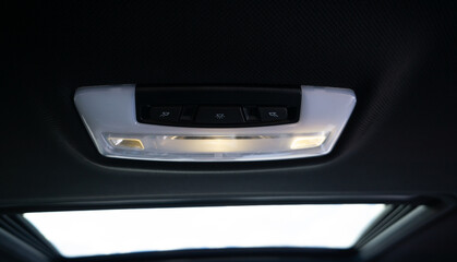 Luxury car interior lighting system