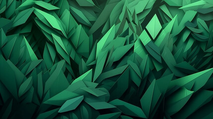 Naklejka na ściany i meble Abstract nature leaf green texture background concept Generative AI Generative AI 
