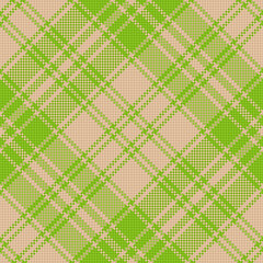 Check texture fabric. Textile vector plaid. Background tartan seamless pattern.