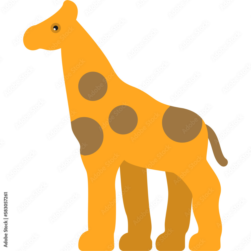 Canvas Prints giraffe icon