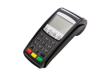 NFC online payment system, transparent background, isolated .
