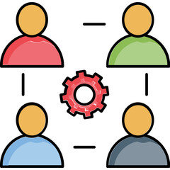 Affiliate marketing Vector Icon

