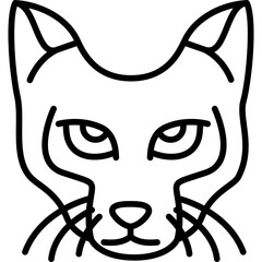 Lykoi Cat Icon