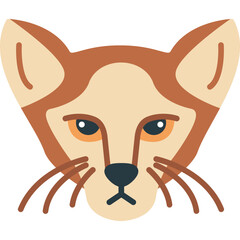 Colorpoint Longhair Cat Icon