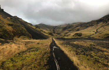 road in iceland