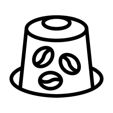coffee capsule icon