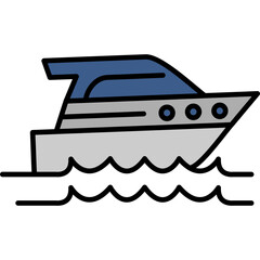 Speed Boat Icon