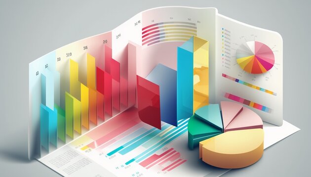 グラフ データ チャート ビジネス 財務 資料 分析 情報, generative ai 
