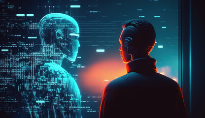 Exploring the Future of AI: Commanding Smart Robots with Artificial Intelligence Technology for Futuristic Transformation. generative ai.