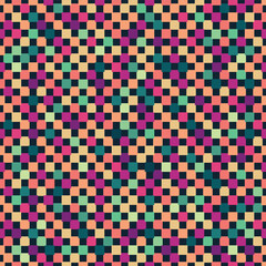 An abstract, geometric seamless pattern