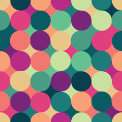 An abstract, geometric seamless pattern