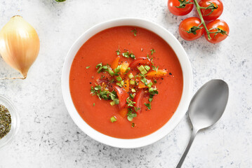 Tomato Gazpacho soup