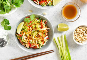Thai style chicken salad