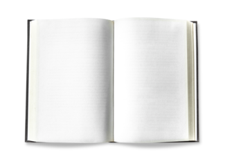 open book blank notebook copy space 