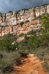 the Cengle geological plateau, south of the Sainte Victoire mountain