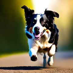Running dog 