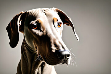 Weimaraner dog