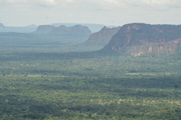 fog in the mountains