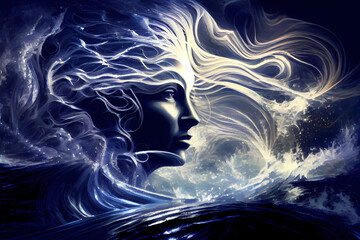 Spiritualism psychic waves